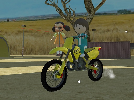 MSK Squid Game Motorcycle Stunts online Racing game