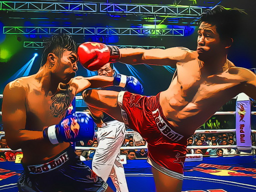 MuayThai Fighters Jigsaw online game