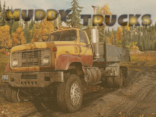 Muddy Trucks Jigsaw online game