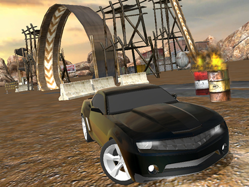 Muddy Village Car Stunt online Racing game