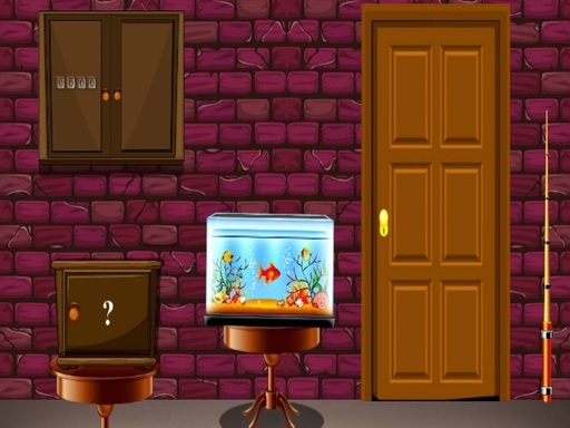 Multicolored Brick House Escape online game