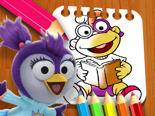 Muppet Babies Coloring Book online game