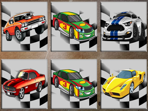 Muscle Cars Memory online game