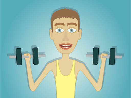 Muscle Clicker: Gym game online Sports game