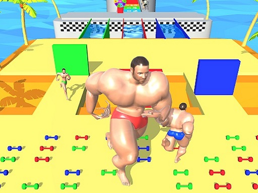 Muscle Race 3D : Smash Running Game online game