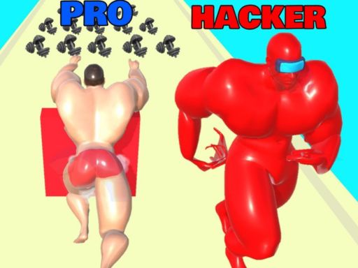 Muscle Runner Rush Race 3D online game