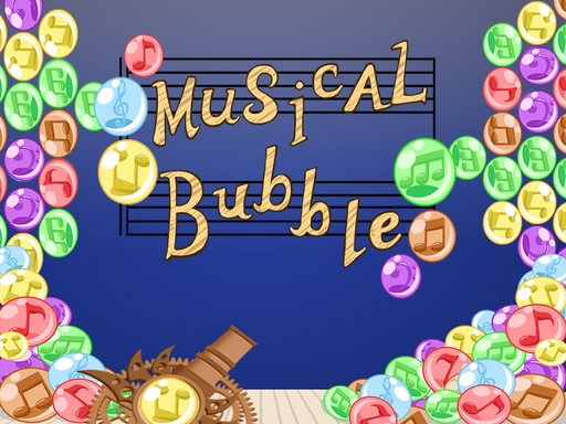 Musical Bubble online Bejeweled game