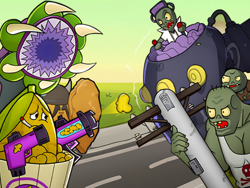Mutant Plants Vs Zombie online Hypercasual game