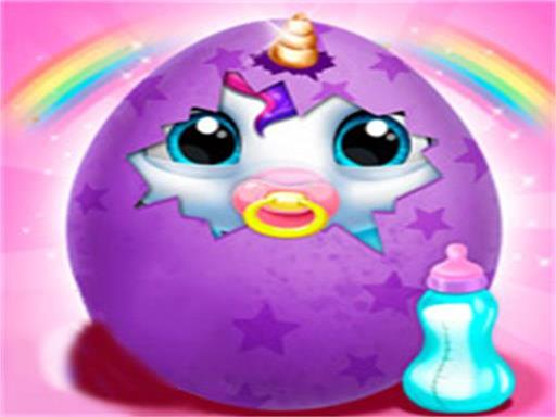 My Baby Unicorn Virtual Pony Pet Girl Game online Hypercasual game