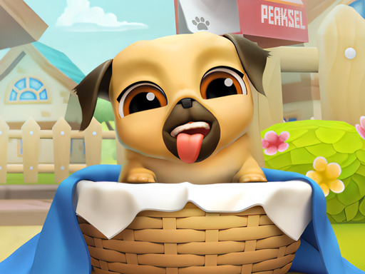 My Cute Puppy Grooming 3D online game