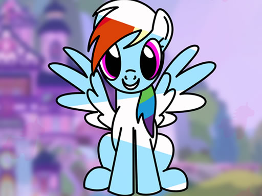 My Little Pony Coloring Book Online online Girls game