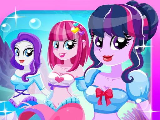 My Little Pony Equestria Girls dress up online Girls game