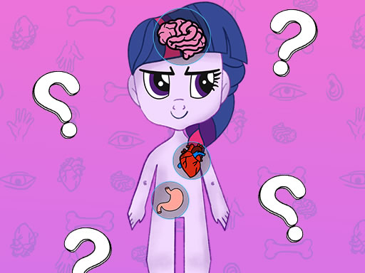 My Little Pony Learning The Body online Girls game