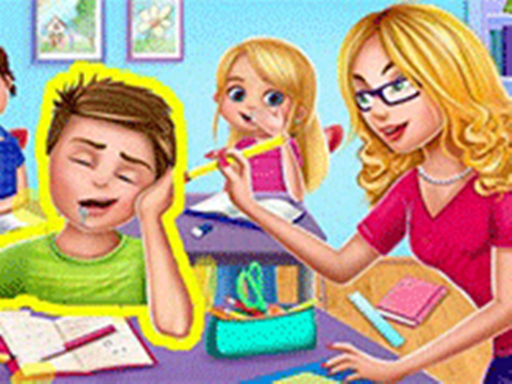 My Teacher Classroom Fun online Girls game