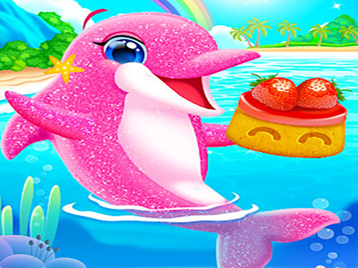 My Twin Dolphin Baby Care online game
