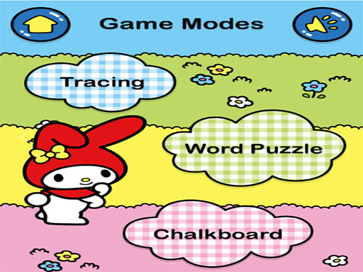 MyMelody ABC Tracing online Racing game