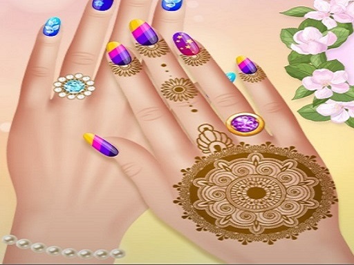 Nail Art Game online 2 Player game