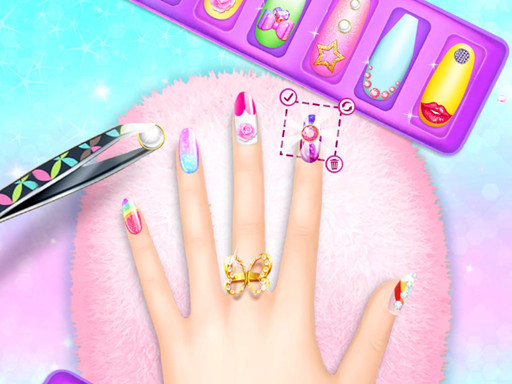 Nail Salon Girl Games online Girls game