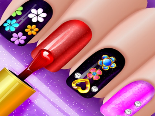  Nail Salon Girl Go Games online Arcade game