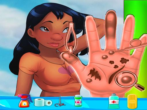 Nani Pelekai Hand Doctor Game Online online Girls game
