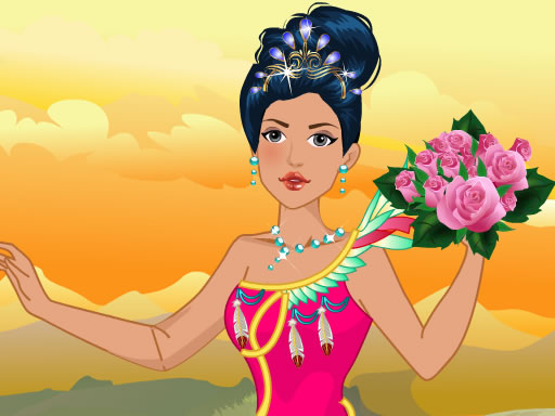 Native American Princess Wedding Dress up online game