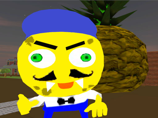 Neighbor Sponge. Scary Secret 3D online Adventure game