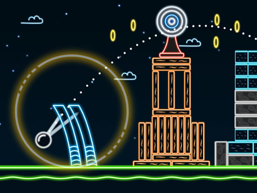Neon Catapult online game