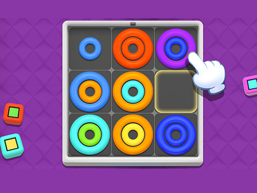 Neon Circles & Color Sort Puzzle online game