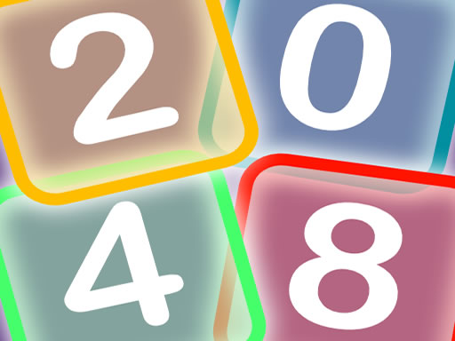 Neon Game 2048 online game