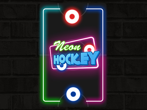 Neon Hockey online Sports game