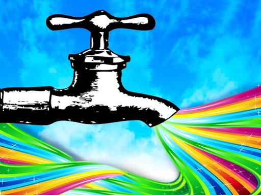 Neon Water online 2 Player game