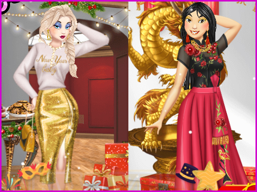 New Year Party Challenge Dress online game