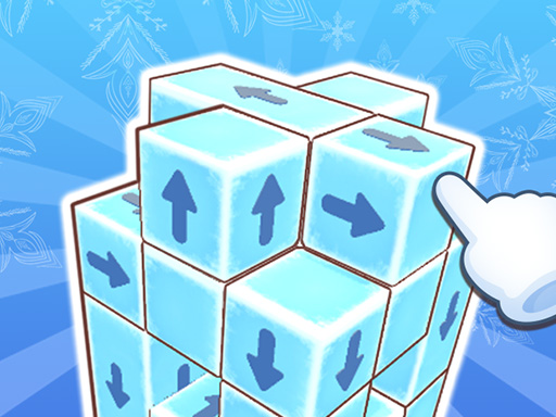 New Years Cube in 3D online game