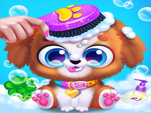 Newborn Puppy & Mommy Dog Pet Salon Doctor Daycare online game