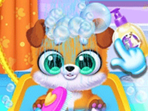 Newborn Puppy Salon online Girls game
