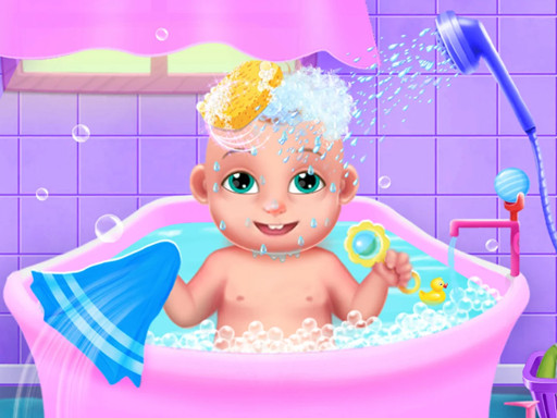 Newborn Twin Baby Care online game