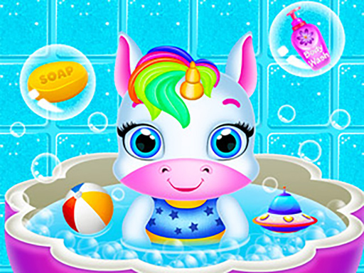 Newborn Unicorn Daycare online game