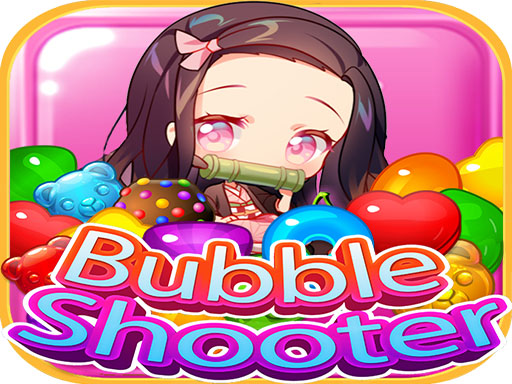 Nezuko Tanjiro Candy Bubble Shooter Rescue online game