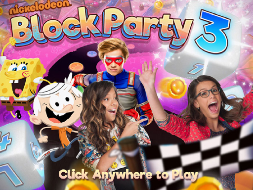 Nick Block Party 3 online Arcade game