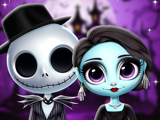 Nightmare Couple Halloween Party online game