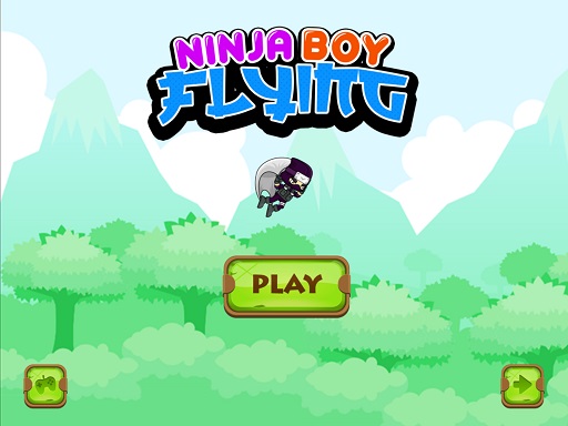 Ninja flying boy online Boys game