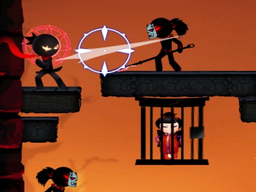 Ninja Stickman Warrior HTML5 online Action game