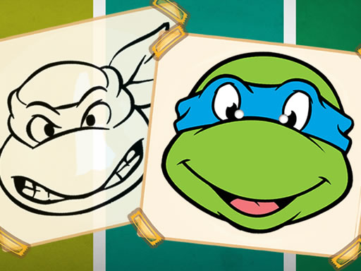 Ninja Turtles Coloring Book online game
