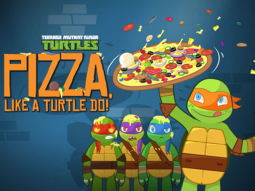 Ninja Turtles: Pizza Like A Turtle Do! online game