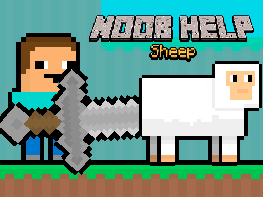 Noob Help Sheep online Arcade game