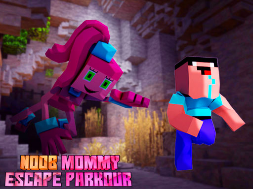 Noob Mommy Escape Parkour online Action game