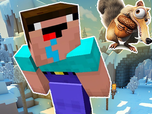 Noob Parkour : Snow Age online game