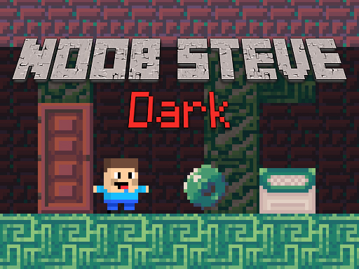 Noob Steve Dark online game