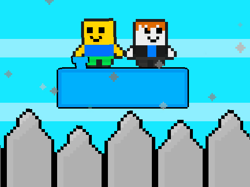 Noob vs Bacon Jumping online game
