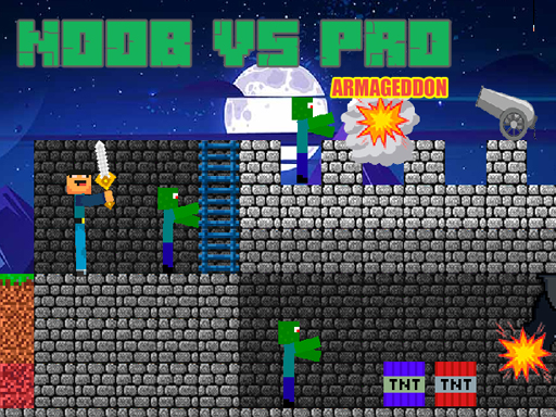 Noob vs Pro - Armageddon online Shooting game